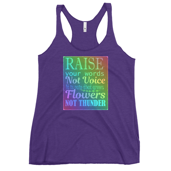 RAISE YOUR WORDS Women's Tank Top