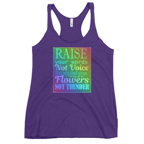 RAISE YOUR WORDS Women's Tank Top